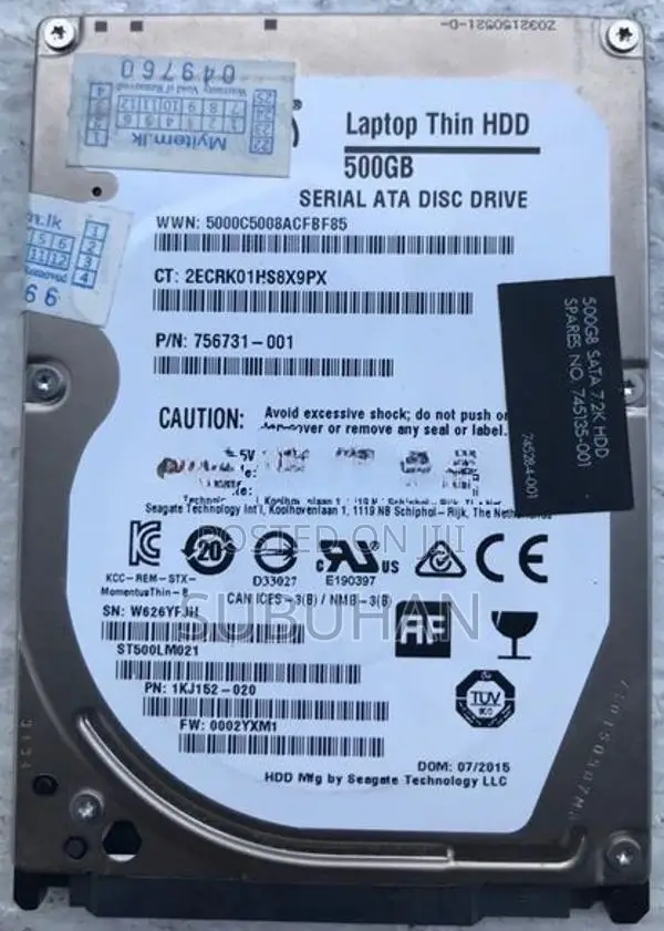 500GB Hard Disk