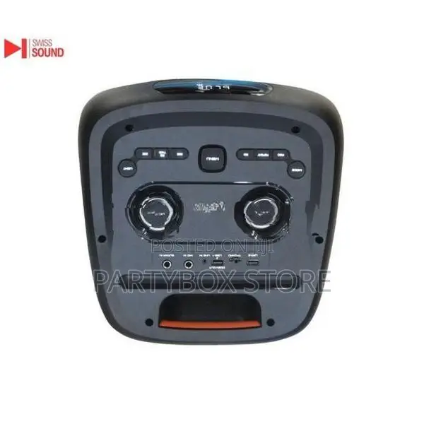 Swiss Sound SS-819 Outdoor Party Speakers With Dual Mic (AC/DC)