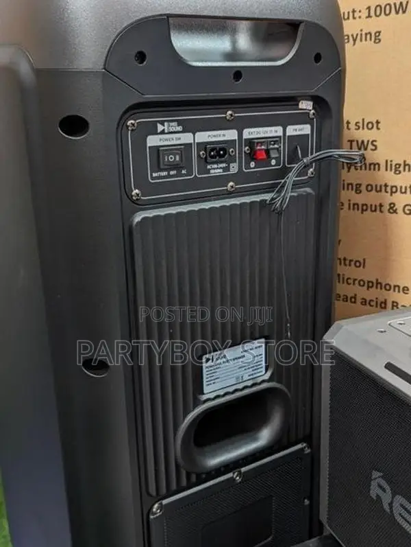 Swiss Sound SS-819 Outdoor Party Speakers With Dual Mic (AC/DC)