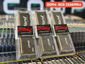 Kingston Fury DDR4 8GB 2666MHz Desktop Ram Brandnew