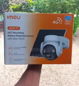 IMOU AOV DUAL SOLAR 4G +WIFI 5MP OUTDOOR CAMERA (3 Years War)