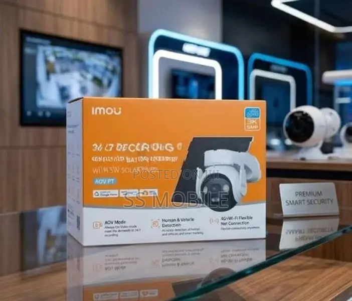 IMOU AOV DUAL SOLAR 4G +WIFI 5MP OUTDOOR CAMERA (3 Years War)