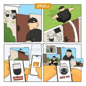 IMOU AOV DUAL SOLAR 4G +WIFI 5MP OUTDOOR CAMERA (3 Years War)