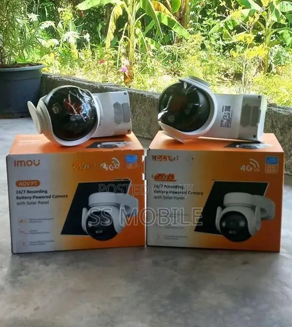 IMOU AOV DUAL SOLAR 4G +WIFI 5MP OUTDOOR CAMERA (3 Years War)