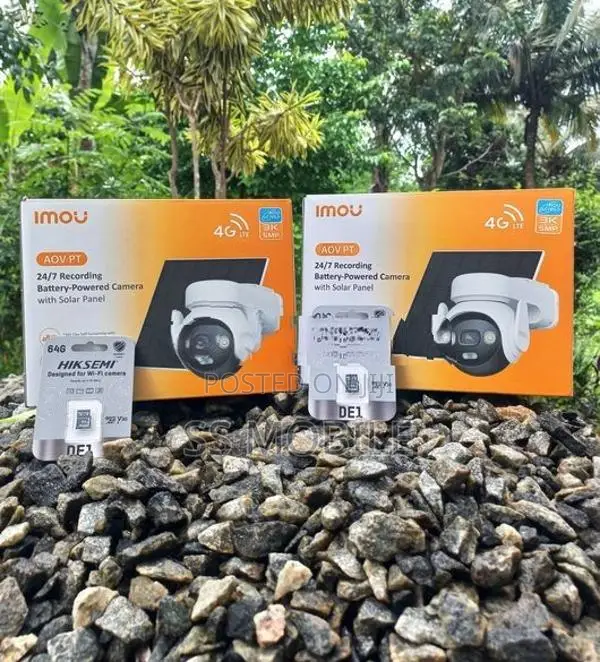 IMOU AOV DUAL SOLAR 4G +WIFI 5MP OUTDOOR CAMERA (3 Years War)