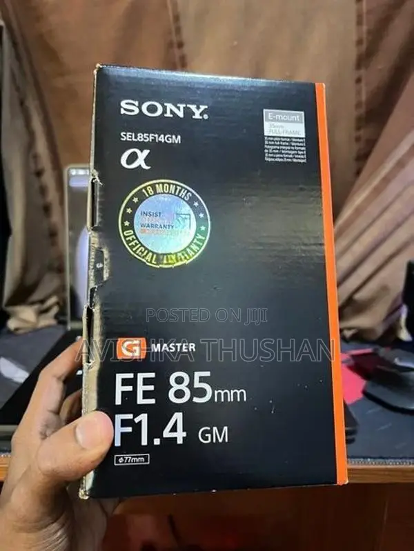Sony G Master 85 1.4 Lens