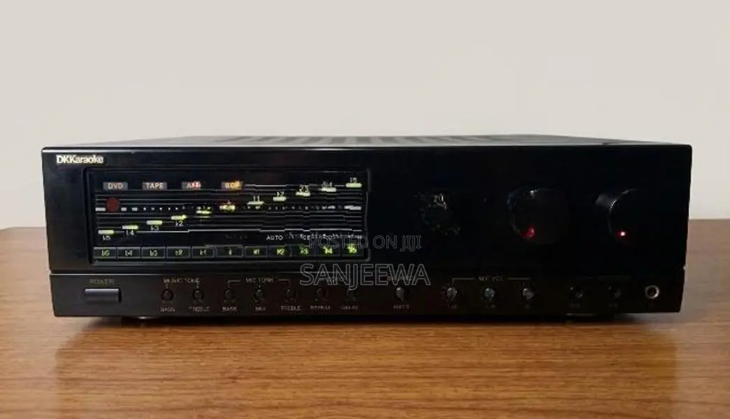 DKKaraoke Amplifier 4500W Pmpo 5 Mic Inputs Super Bass Japan