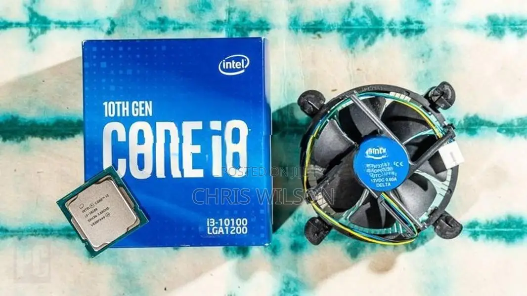 Intel I3 10th Gen Processor With Cpu Cooler