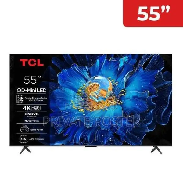 TCL 55" 4K UHD HDR Smart ( QD- MiniLED) Google TV 55C6KS