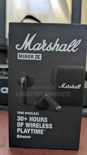 Marshall Minor IV True Wireless Earbuds - Brand New / Sealed