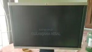 HP Wide Monitor ( 19 " Inch, LCD ) With All Cables....