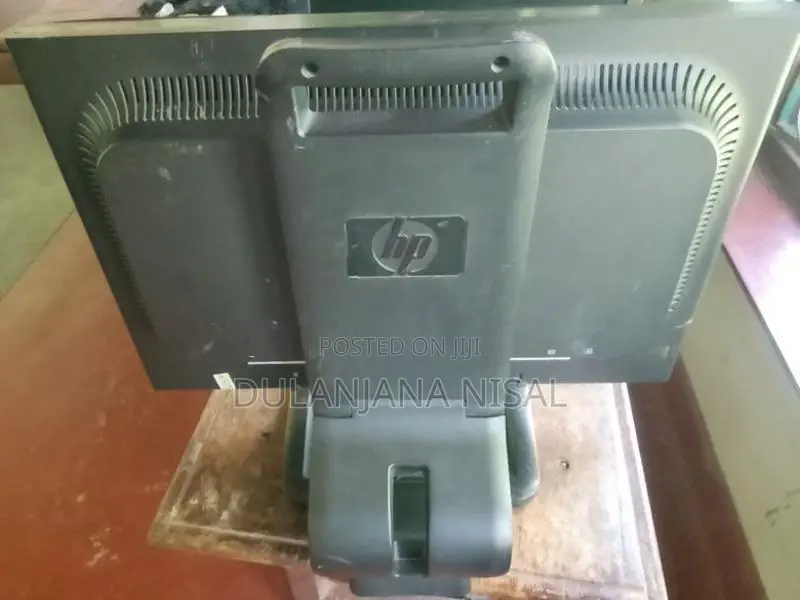 HP Wide Monitor ( 19 " Inch, LCD ) With All Cables....