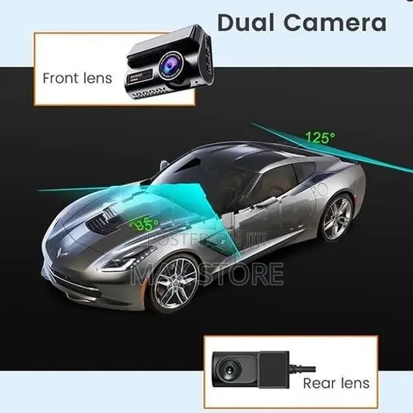 4G 2K Dual Lens Dash Camera With GPS Live Tracking