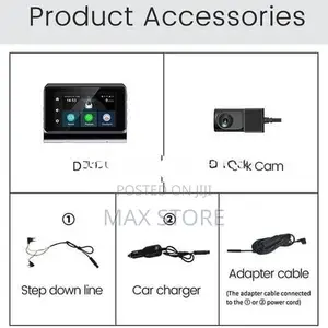 4G 2K Dual Lens Dash Camera With GPS Live Tracking