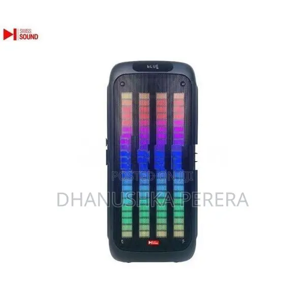 Swiss Sound SS - 819 Outdoor Party Speakers With Dual Mic (AC/DC)