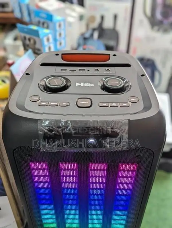 Swiss Sound SS - 819 Outdoor Party Speakers With Dual Mic (AC/DC)