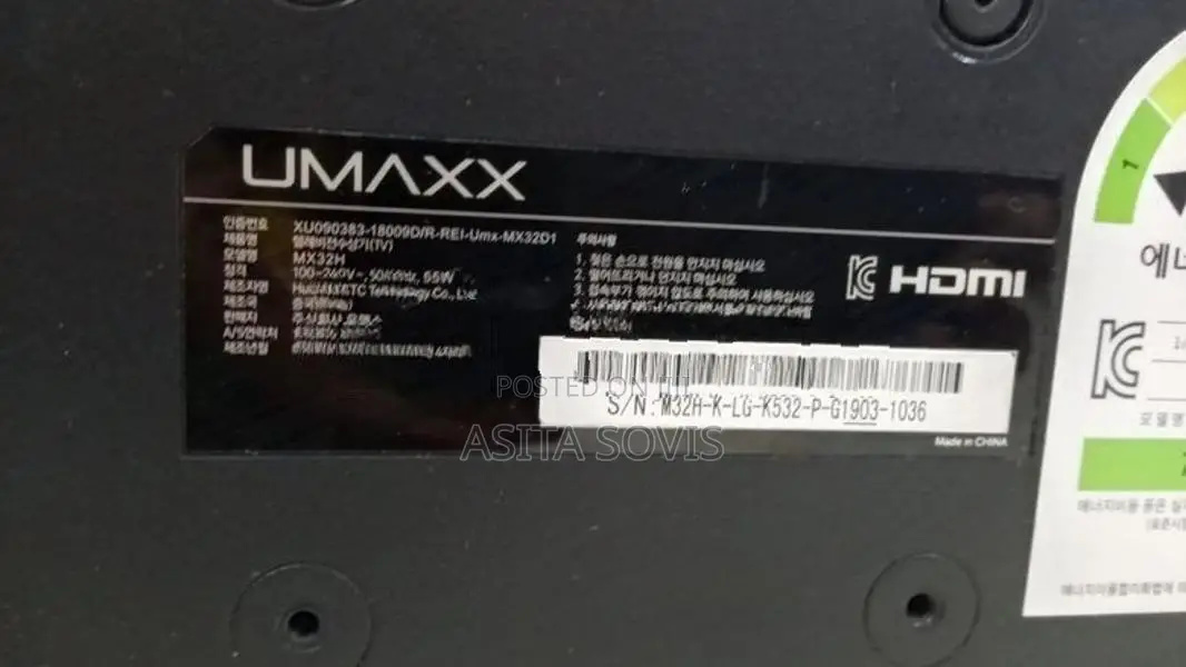 Umaxx LED TV 32 Inch