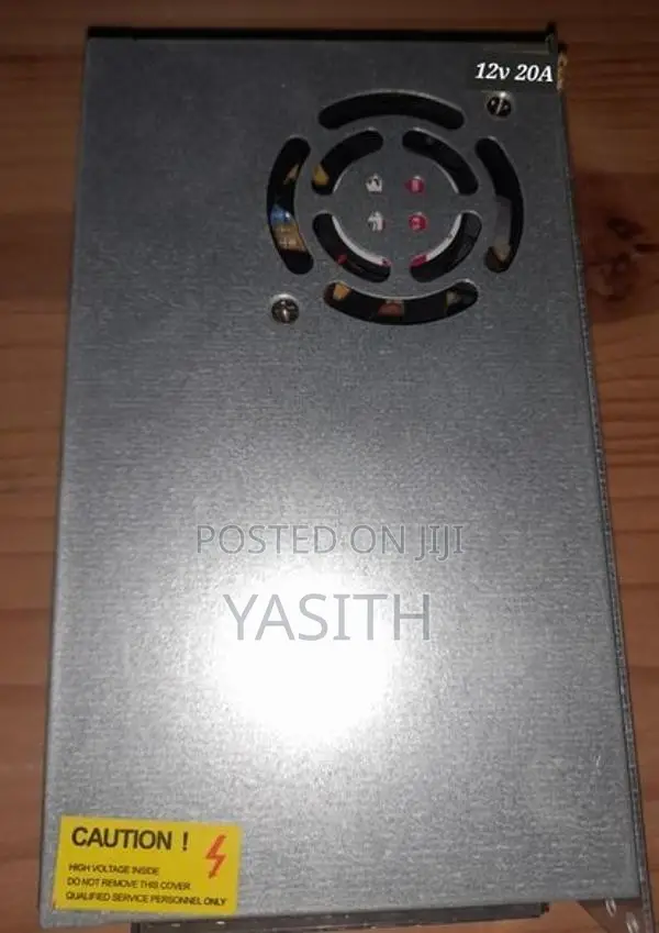 12V 20Amp Power Supply With Fan