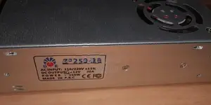 12V 20Amp Power Supply With Fan