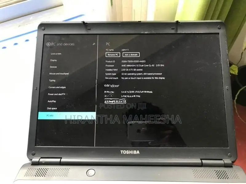 Toshiba Laptop