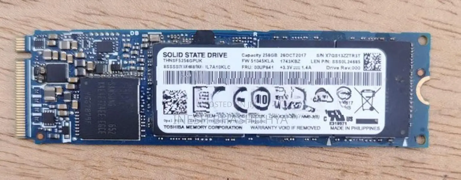Toshiba 256GB SSD