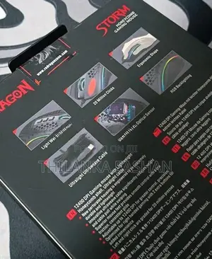 Redragon Storm M808 USB wired RGB Ergonomic Gaming Mouse - 12400 DPI