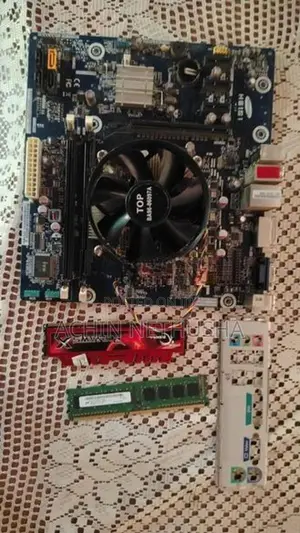 PC Parts with Motherboard Combo Set