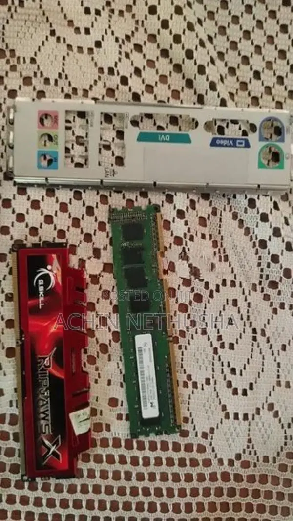 PC Parts with Motherboard Combo Set