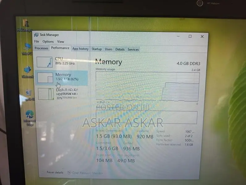 HP Pavilion g6 i3 1st Gen Laptop