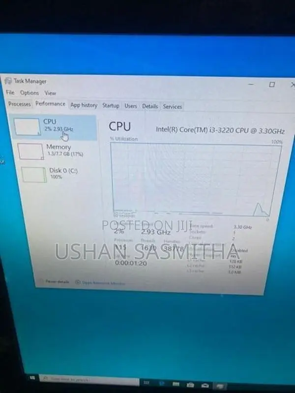 ASUS i3 3rd 8GB RAM 256HDD