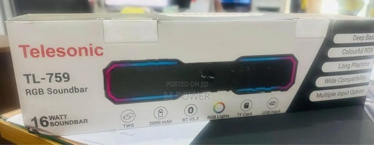 Telesonic Bluetooth Sounds Bar | Tl-759