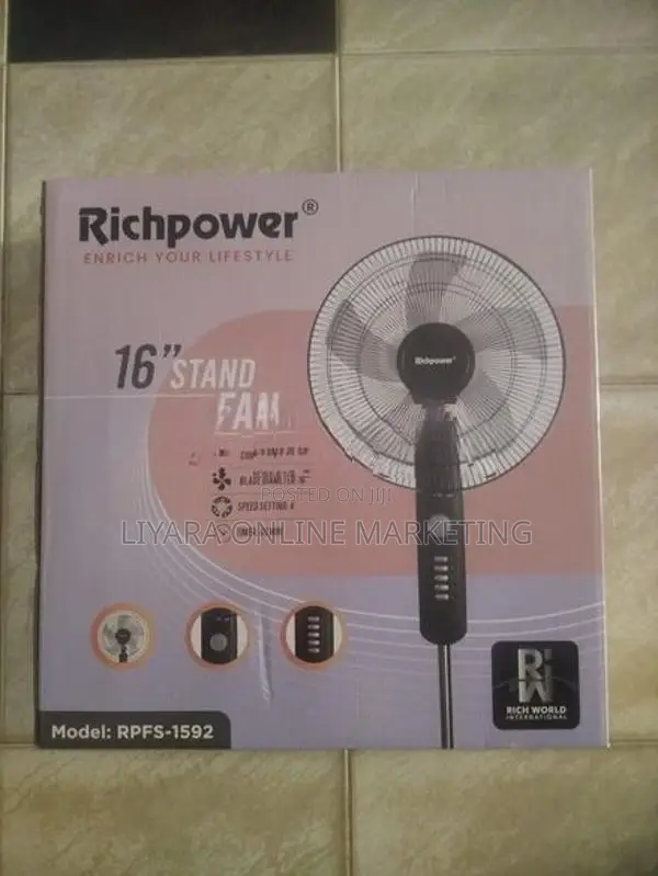 New Richpower Stand Fan