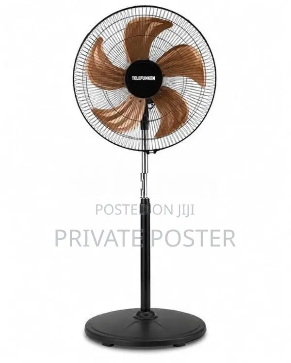 Telefunken 18 inch Heavy Duty Aliminium Blade Stand Fan
