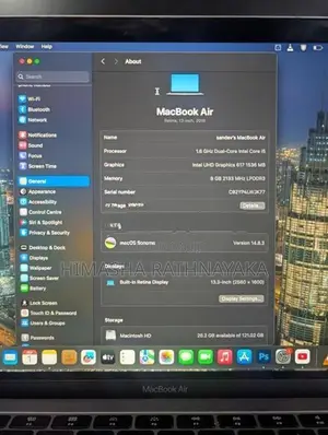 MacBook Air 13 Inch-2018