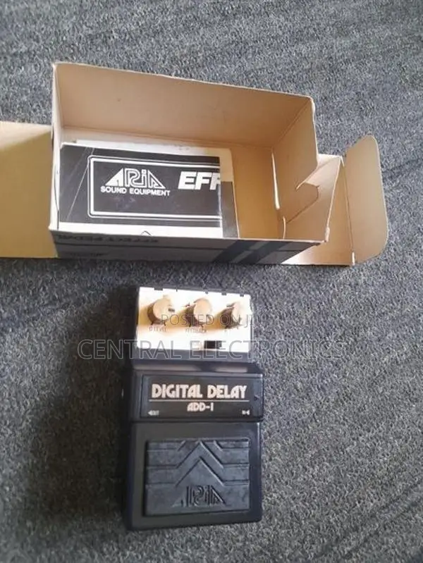 Aria ADD1 Digital Delay Echo Rare Vintage Guitar Effect Pedal
