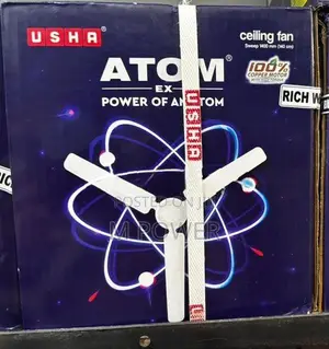 Usha Ceiling Fan 56" ATOMEX - White ATMXRWS