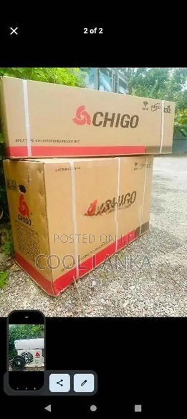 Chigo 12000BTU Non Inverter Brand New Air Conditioner
