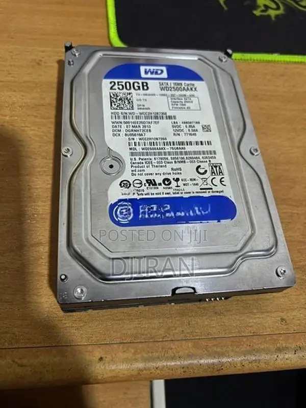 WD 250GB HDD