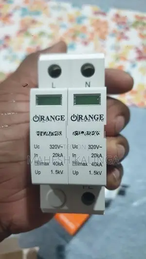 Single Phase Surge Protector Orange