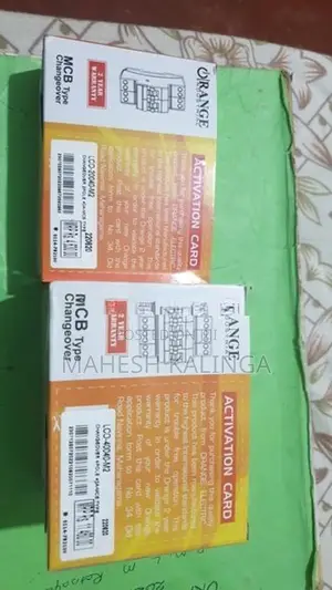 Orange Change Over Switch
