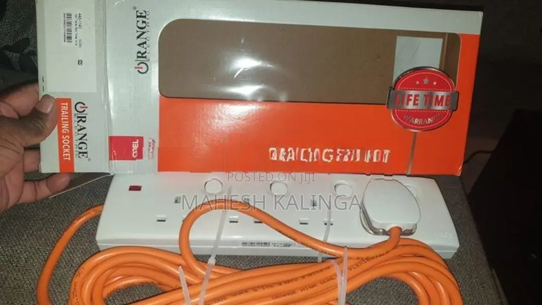 Orange Wire Cord