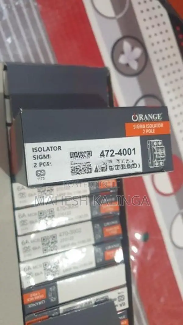40Amp Main Switch Orange
