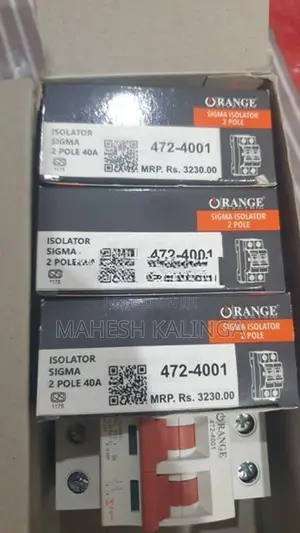 40Amp Main Switch Orange