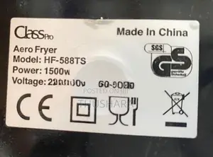 ClassPro 3.2L Air Fryer 1500W - HF-588T