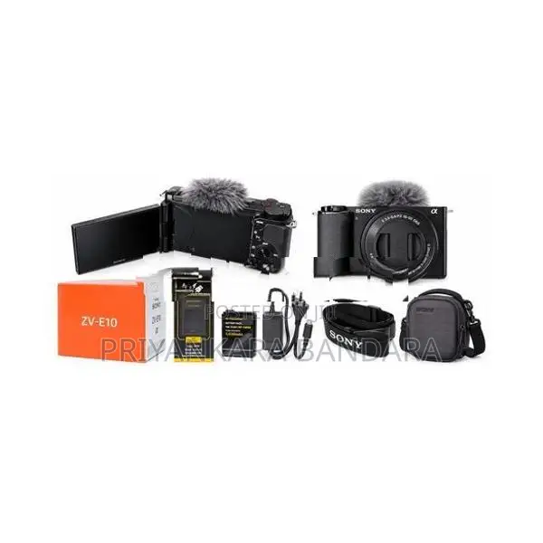 Sony ZV-E10 Mirrorless Camera + 16–50mm Lens Full Set