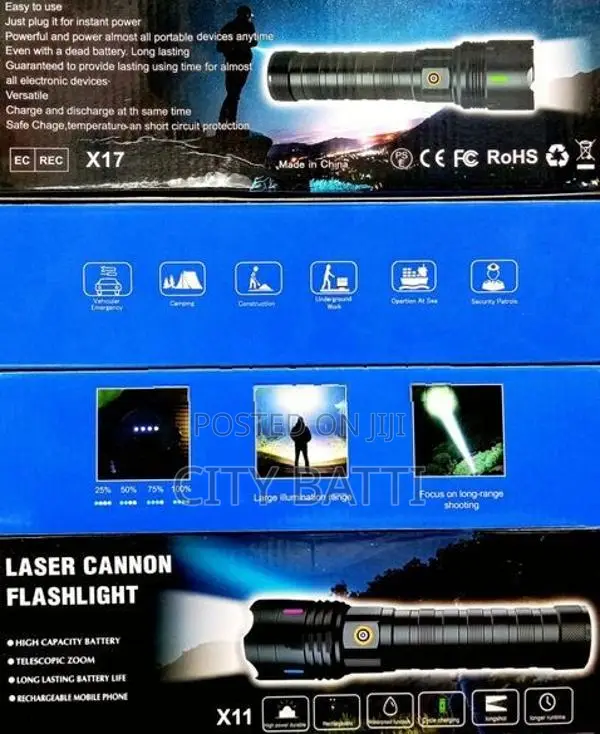 Flash Light Zoom Torch