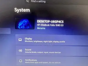 Use HP Elitebook Folio 1040 G3