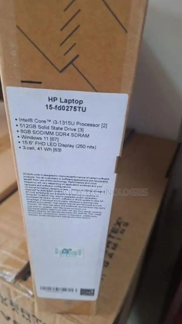HP 15-fd0275tu i3 13th Gen (3 Y )