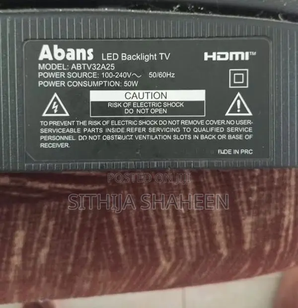 ABTV32A25 Used ABANS 32” LED TV