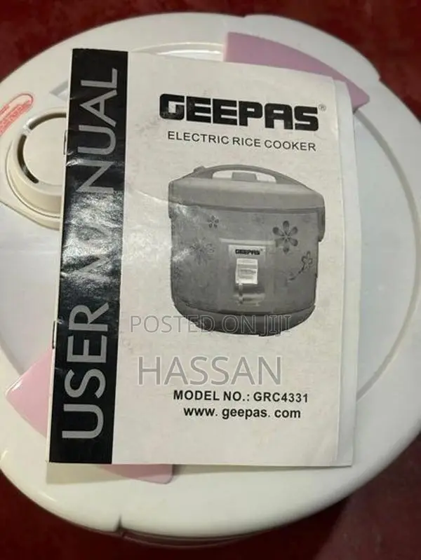 Geepas 3.2L Electric Rice Cooker